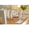 Chevalet de table reserve  HENDI   reserved   152x44x H 44mm