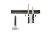 Support magnetique pour couteaux  HENDI  3 crochets  Noir   L 340mm
