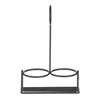 Menage rekje zwart  HENDI  135x65x H 200mm
