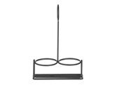 Menage rekje zwart  HENDI  135x65x H 200mm