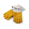 Gants barbecue en cuir resistants a la chaleur - 2 pieces  HENDI  2 u.   L 460mm