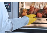 Gants barbecue en cuir resistants a la chaleur - 2 pieces  HENDI  2 u.   L 460mm