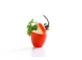 Cuillere a melon dentelee  HENDI  Noir   L 150mm