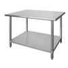 Centrale werktafel  HENDI  Budget Line  1000x600x H 850mm