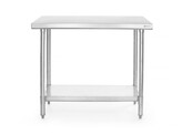 Centrale werktafel  HENDI  Budget Line  1000x600x H 850mm