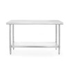 Centrale werktafel  HENDI  Budget Line  1200x600x H 850mm