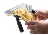 Pelle avec entonnoir pour frites et nachos  HENDI  Noir  230x220mm