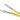 Serveertang HACCP 250 mm  HENDI  Geel   L 250mm