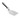 Spatule a hamburger  HENDI  Noir  313x108mm