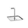 Nonnette et poussoir carre  HENDI  emporte-piece  67x67x H 45mm