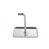 Voedselring en duwer vierkant  HENDI  duwer  64x64x H 55mm