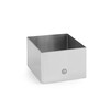 Voedselring en duwer vierkant  HENDI  duwer  64x64x H 55mm