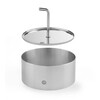 Nonnette et poussoir ronds  HENDI   100x H 45mm