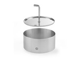 Nonnette et poussoir ronds  HENDI   100x H 45mm