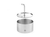 Nonnette et poussoir ronds  HENDI   100x H 45mm
