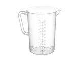 Broc mesureur en polypropylene  HENDI  Kitchen Line  1L   110x H 170mm