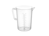 Broc mesureur en polypropylene  HENDI  Kitchen Line  2L   140x H 215mm