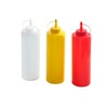 Sets de flacon distributeur - 3 pieces  HENDI  0 7L  Transparent  3 u.   70x H 240mm