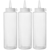 Sets de flacon distributeur - 3 pieces  HENDI  0 2L  Transparent  3 u.   50x H 185mm