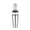Shaker Cobbler - 3 pieces  BarUp  0 75L  Argent   90x H 255mm
