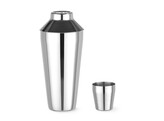 Shaker Cobbler - 3 pieces  BarUp  0 75L  Argent   90x H 255mm
