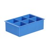 IJsblokjesvorm kubus XL  BarUp  Blauw  170x110x H 52mm