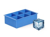 IJsblokjesvorm kubus XL  BarUp  Blauw  170x110x H 52mm