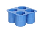 Moule a glacons verre a shot  BarUp  Bleu  122x122x H 60mm