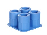 Moule a glacons verre a shot  BarUp  Bleu  122x122x H 60mm