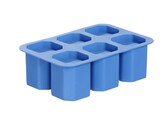IJs shotglazen vorm  BarUp  Blauw  125x190x H 60mm