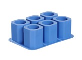IJs shotglazen vorm  BarUp  Blauw  125x190x H 60mm
