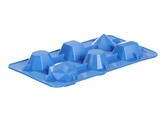 IJsblokjesvorm edelstenen  BarUp  Blauw  2 st.  190x105x H 30mm