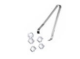 Pince a glacons  BarUp  Argent   L 180mm