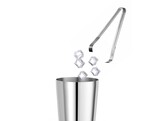 Pince a glacons  BarUp  Argent   L 180mm