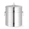 Seau a glacons double paroi  BarUp  5L  Argent   200x H 230mm
