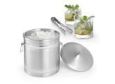Seau a glacons double paroi  BarUp  5L  Argent   200x H 230mm
