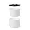 Seau a glacons blanc double paroi  BarUp  10L  Blanc   292x H 220mm