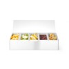 Porte-condiments  BarUp  5 boites  375x140x H 90mm