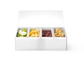 Porte-condiments  BarUp  5 boites  375x140x H 90mm