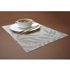Placemat  bladeren   set  HENDI  Lichtgrijs  6 st.  450x300mm