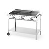 Green fire met 3 branders  HENDI  Profi Line  17 4kW  1078x612x H 825mm