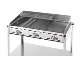 Green fire met 3 branders  HENDI  Profi Line  17 4kW  1078x612x H 825mm