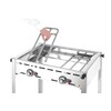 Green Fire avec 2 bruleurs  HENDI  Profi Line  Plaque et grille en fonte emaillee GN 1/1  11 6kW  740x615x H 825mm