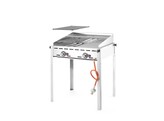Green fire met 2 branders  HENDI  Profi Line  2x GN 1/1 roosters  11 6kW  740x612x H 825mm
