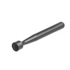 Pilon a cocktail  BarUp  Tete pointue  Noir   34x207mm