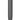 Pilon a cocktail  BarUp  Tete rainuree  Noir   34x207mm