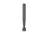 Pilon a cocktail  BarUp  Tete rainuree  Noir   34x207mm