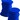 Jetons - 100 pieces  BarUp  Bleu  100 u.   25mm