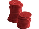 Jetons - 100 pieces  BarUp  Vert  100 u.   25mm