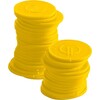 Consumptiemunten - 100 st.  BarUp  Geel  100 st.   25mm